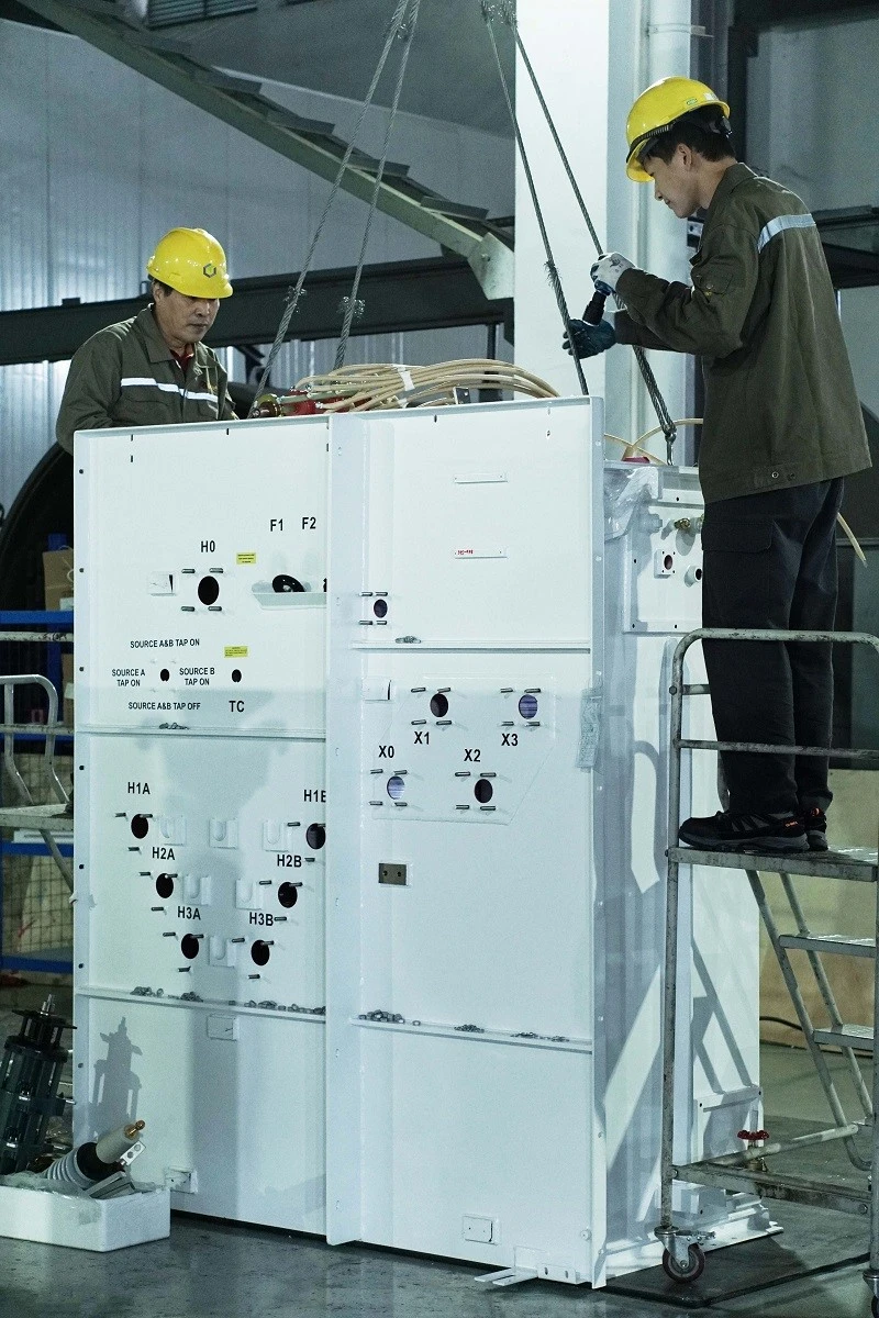 Three Phase Pad Mounted Transformer Final Assembly Three Phase Pad Mounted Transformer Final Assembly